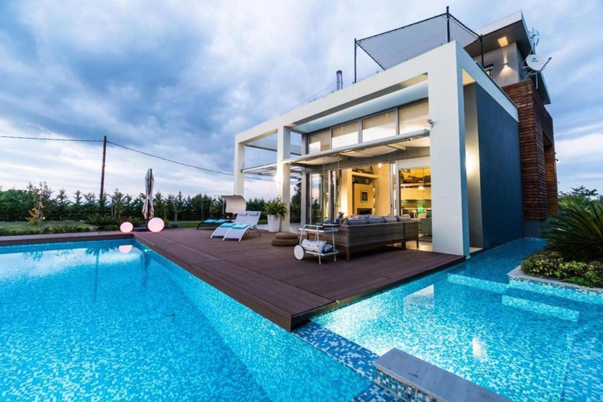 Island Villa Sani Sea View Luaran gambar