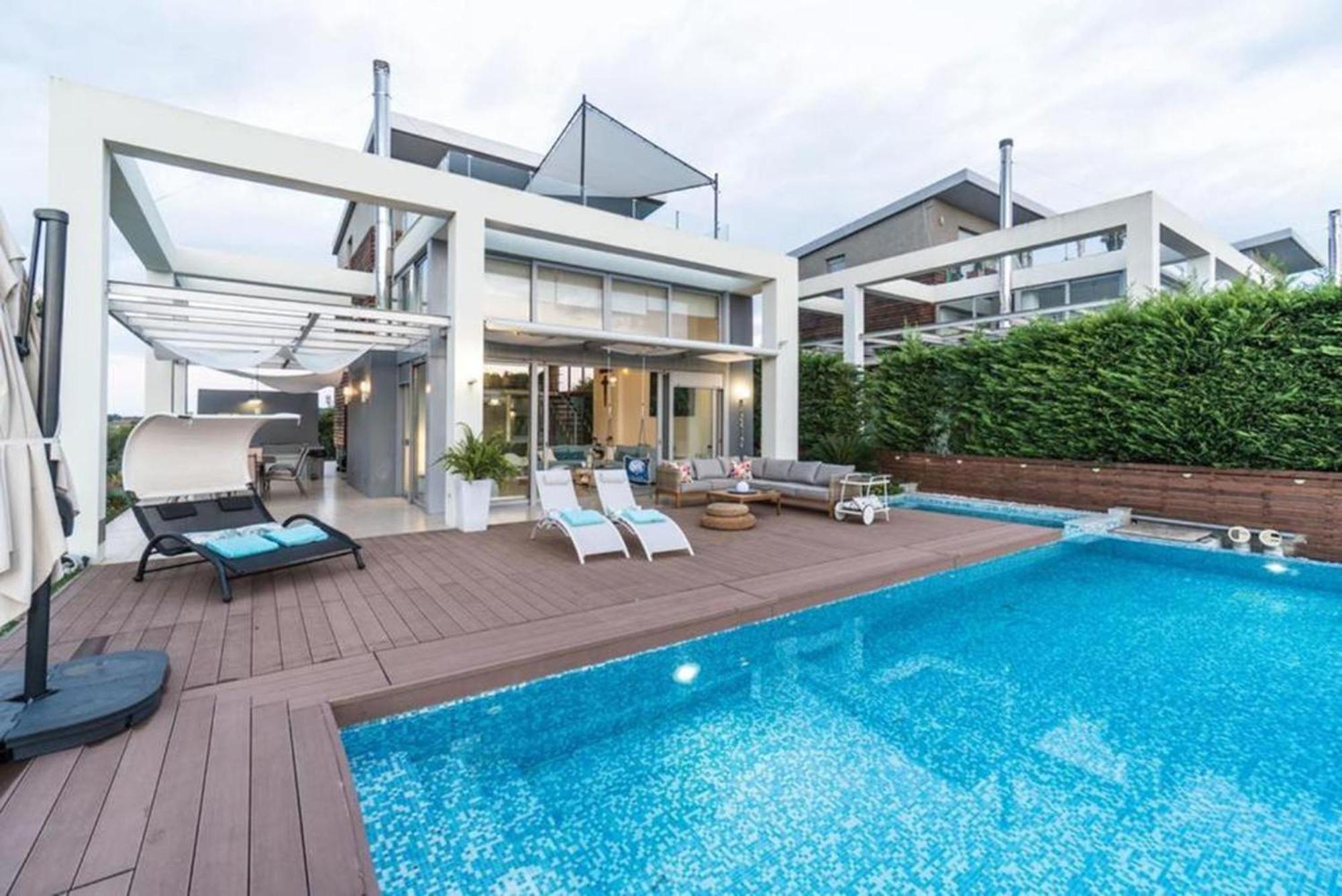 Island Villa Sani Sea View Luaran gambar