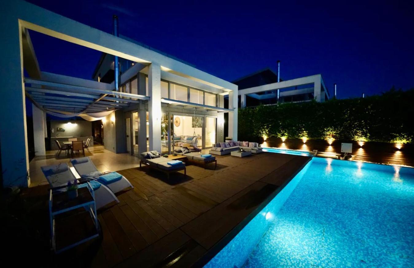 Island Villa Sani Sea View Luaran gambar